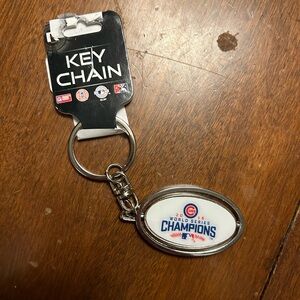 NWT Chicago Cubs 2016 World Series Keychain